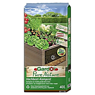 Gardol Pure Nature Hochbeet-Kompost (40 l, Torffrei)