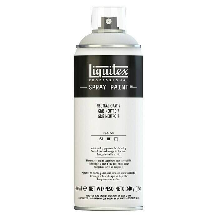 Liquitex Professional Sprej u boji  (Neutral Gray 7, 400 ml) | BAUHAUS