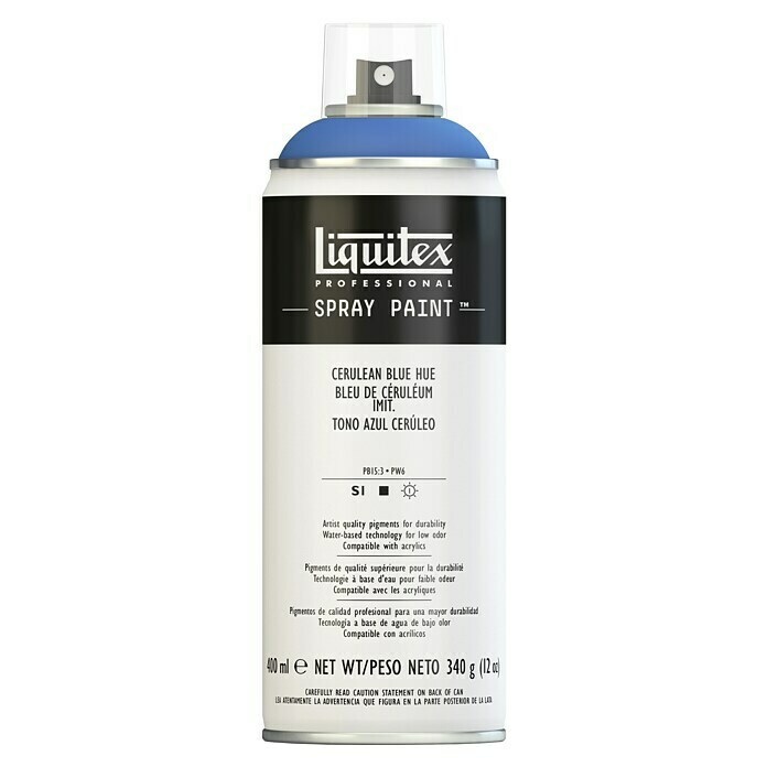 Liquitex Professional Sprej u boji  (Cerulean Blue Hue, 400 ml) | BAUHAUS