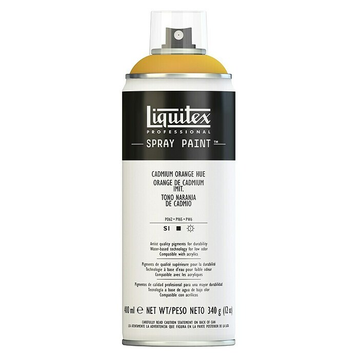 Liquitex Professional Lak za raspršivanje Cadmium Orange Hue  (Srednje narančasta, 400 ml) | BAUHAUS