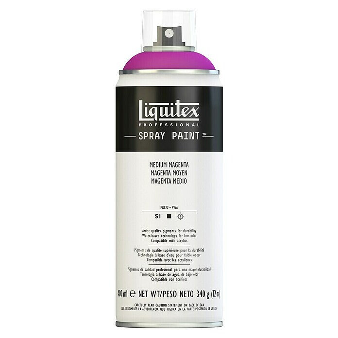 Liquitex Professional Pršilni lak  (Medium magenta, 400 ml) | Barvni spreji | Laki v spreju | Laki | Barve in tapete | Izdelki | BAUHAUS