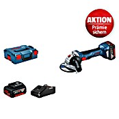 Bosch Professional AMPShare 18V Akku-Winkelschleifer GWS 18V-7 (18 V, 2 Akkus, 4 Ah, Durchmesser Scheibe: 125 mm) | BAUHAUS