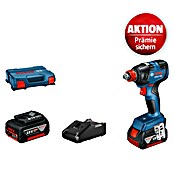 Bosch Professional AMPShare 18V Akku-Drehschlagschrauber GDX18V-200 (18 V, 2 Akkus, 4 Ah, 200 Nm, Inkl. Koffer) | BAUHAUS