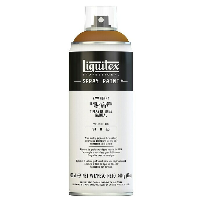 Liquitex Professional Lak za raspršivanje Raw Sienna  (Svijetlo smeđa, 400 ml) | BAUHAUS