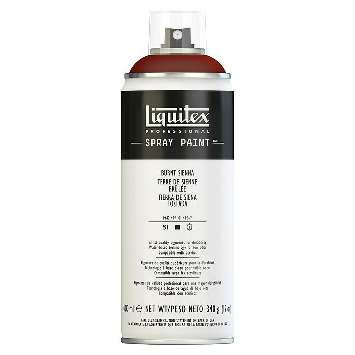 Liquitex Professional Lak za raspršivanje Burnt Sienna  (Bordo crvena, 400 ml) | BAUHAUS