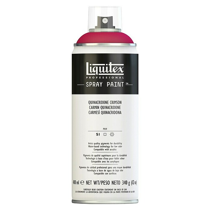Liquitex Professional Lak za raspršivanje Quinacridone Crimson  (Roza, 400 ml) | BAUHAUS