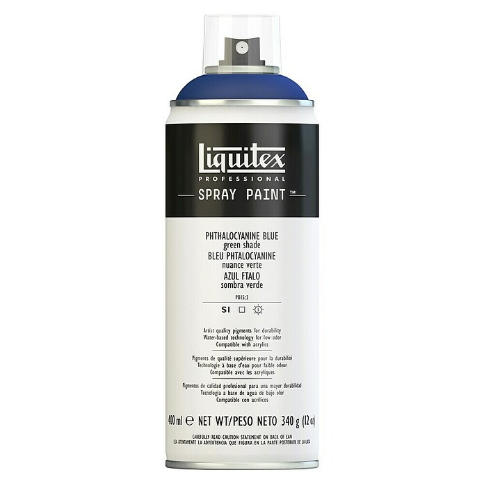 Liquitex Professional Lak za raspršivanje Phthalocyanine Blue Green Shade  (Plava, 400 ml) | BAUHAUS