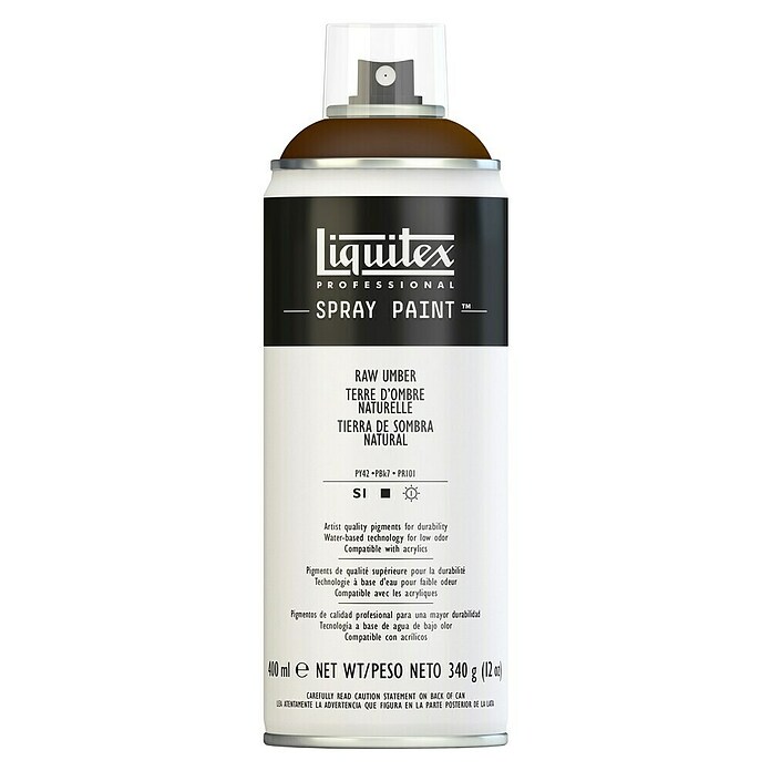 Liquitex Professional Lak za raspršivanje Raw Umber  (Smeđa, 400 ml) | BAUHAUS