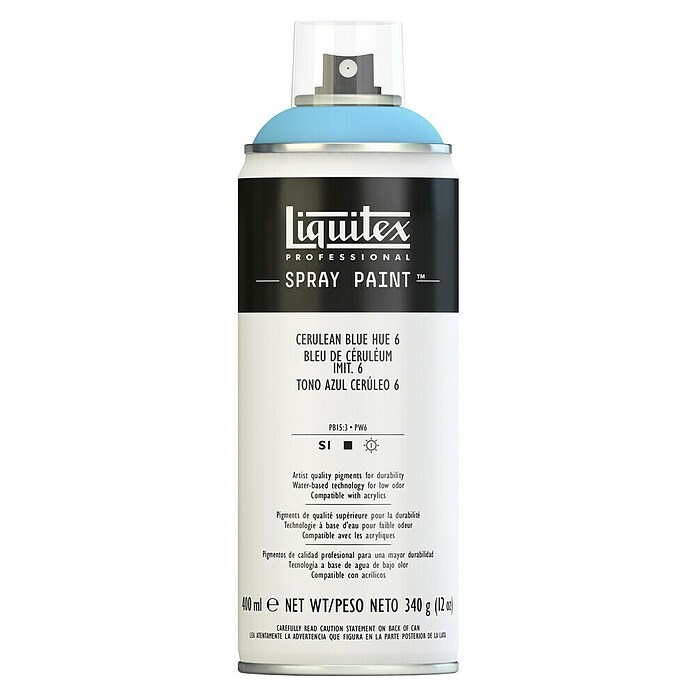 Liquitex Professional Lak za raspršivanje Cerulean Blue  (400 ml) | BAUHAUS