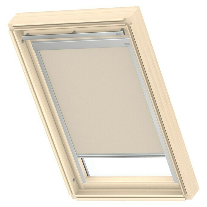 Classic Schwarz Dachfensterrollo - | Manuell) Aluminium, Velux DBL 4249, BAUHAUS Schiene: Farbe 4249 (Farbe: U04