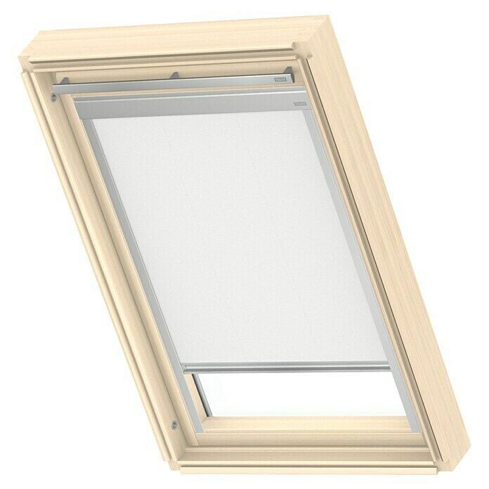 Velux Dachfensterrollo Classic DBL Farbe Manuell) BAUHAUS Aluminium, 4249 U04 (Farbe: - | Schwarz 4249, Schiene