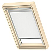 Velux Dachfensterrollo Classic DBL S06 4288 (Farbe: Weiß - 4288, Farbe Schiene: Aluminium, Manuell) | BAUHAUS