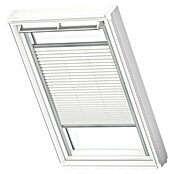 Velux Dachfensterplissee FHL CK02 1016S (Farbe: Weiß - 1016S, Farbe Schiene: Aluminium, Manuell) | BAUHAUS