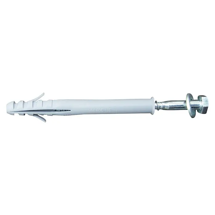 Schake Befestigungs-Set - Ø x L: 8 x 120 mm, Stahl - Zwei Dübelbolzen mit Sechskantkopfschrauben, geeignet für sichere Befestigungen in verschiedenen Materialien.