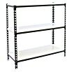 Simonrack Simonclick Metallregal Simonclick Plus (H x B x T: 90 x 100 x 50 cm, Traglast pro Boden: 180 kg, Anzahl Böden: 3 Stk., Stecken, Anthrazit/Weiß) | BAUHAUS