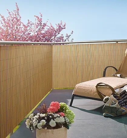 Balkonsichtschutz - Bambus Optik, 300 x 180 cm online kaufen bei BAUHAUS