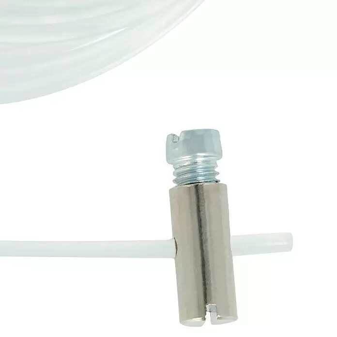 Nielsen Perlonseil - L x B: 200 cm x 2 mm, Passend für: Nielsen Galerieschiene Economy/Profi, Mit Schraubgleiter - Detailaufnahme