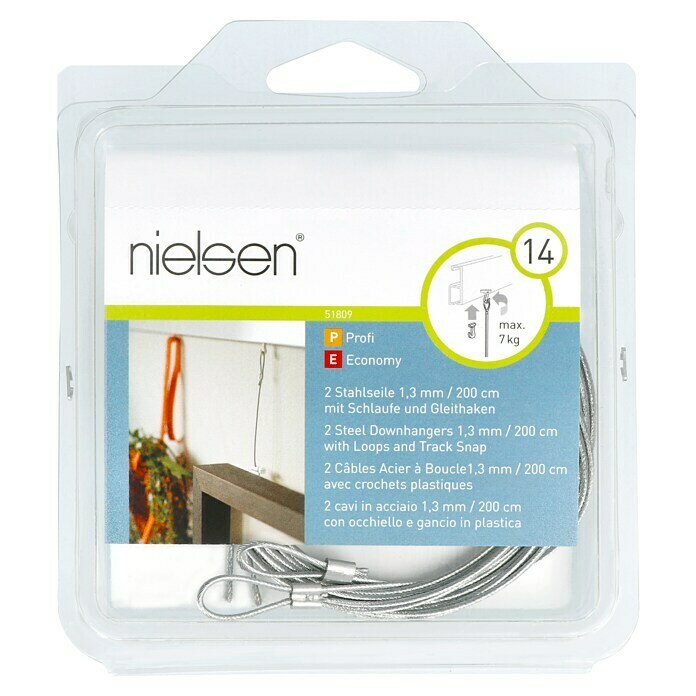 Nielsen Stahlseil mit Schlaufe