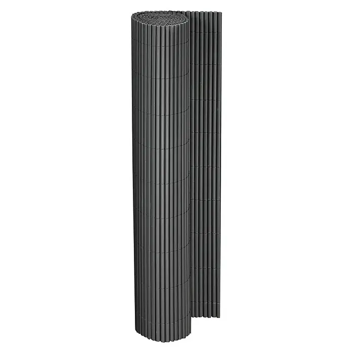 Gardol Comfort Sichtschutzmatte - Anthrazit, 300 x 90 cm - Eine Rolle Sichtschutzmatte aus Kunststoff in dunkler Farbe, ideal für den Garten oder Balkon.