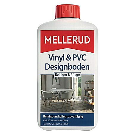 Mellerud Reinigungs- & Pflegemittel Vinyl- & PVC-Designboden (1.000 ml, Flasche mit kindergesichertem Verschluss)