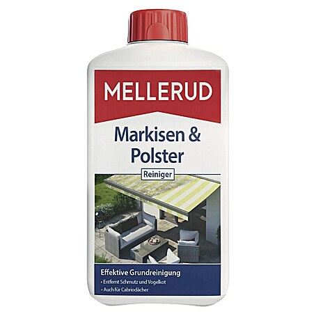 Mellerud Reinigungsmittel Markisen- & Polster-Reiniger (1 l, Flasche mit kindergesichertem Verschluss)