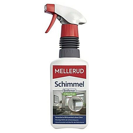 Mellerud Schimmel-Entferner (Chlorfrei, 500 ml, Flasche mit Sprühkopf)