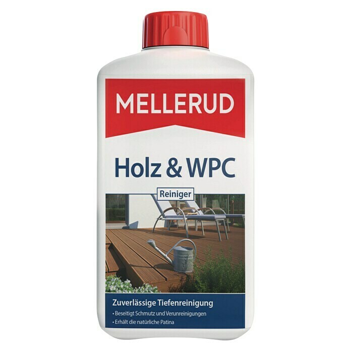 Mellerud Reinigungsmittel Holz & WPC Reiniger (1 l, Flasche)