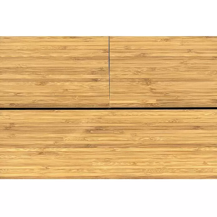 Elephant Terrassendiele - Bambus, 300 x 14 x 2 cm, Beige - Detailaufnahme