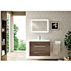 Camargue Stella Badmöbel-Set G82E22 (Gesamtbreite Badmöbel: 80 cm, Eiche Maron, Matt, 3 -tlg.) | BAUHAUS