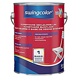swingcolor Mix Kleurlak Kunsthars (Mengkleur basis, 2,5 l, Hoogglans)