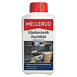 Mellerud Glaskeramik-Kochfeld-Reiniger (500 ml, Flasche mit kindergesichertem Verschluss)