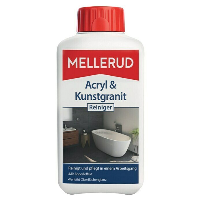 Mellerud Reinigungsmittel Acryl- & Kunstgranit-Reiniger (500 ml, Flasche)