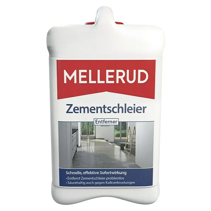 Mellerud Zementschleierentferner - 2,5 l - Produktbild von Mellerud Zementschleier Entferner, einem leistungsstarken Reiniger zur mühelosen Entfernung von Zementschleiern und Kalkablagerungen.