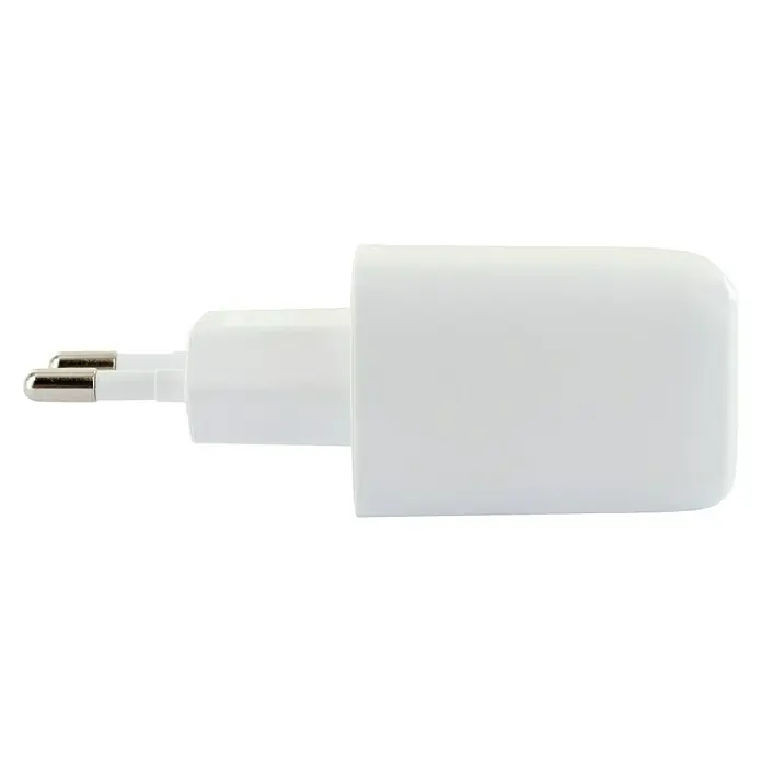 Schwaiger USB-Ladeadapter - Weiß, USB-A-Buchse, USB-C-Buchse, 230 V - Weißer Netzstecker für das Aufladen von Geräten. Kompakt und zuverlässig für den täglichen Gebrauch.