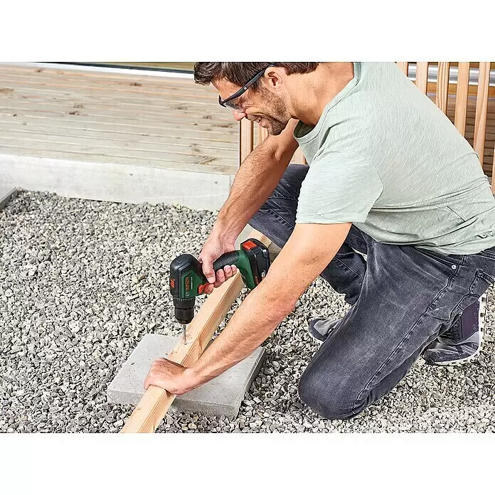 Bosch Power for All 18V Akku-Bohrschrauber UniversalDrill 18V-60 - 18 V, 2 Akkus, 60 Nm - Anwendungsbeispiel