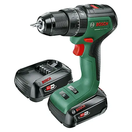 Bosch Power for All 18V Taladro atornillador percutor de batería UniversalImpact 18V-60