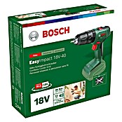 Bosch Power for All 18V Akku-Schlagbohrschrauber EasyImpact 18V-40 (18 V, Ohne Akku, 40 Nm) | BAUHAUS