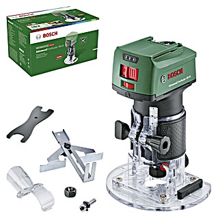 Bosch Power for All 18V Akku-Kombifräse AdvancedTrimRouter 18V-8 (18 V, Ohne Akku, Leerlaufdrehzahl: 10 000 U/min - 30 000 U/min)