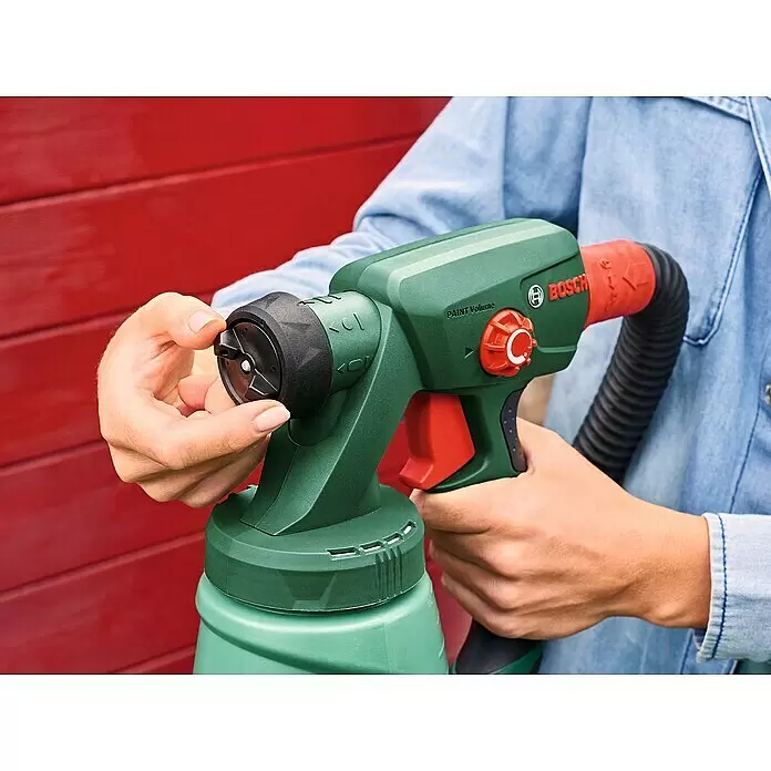 Bosch Power for All 18V Akku-Farbsprühsystem EasySpray 18V-100 - 18 V, Ohne Akku, Max. Fördermenge: 0,1 l/min - Anwendungsbeispiel