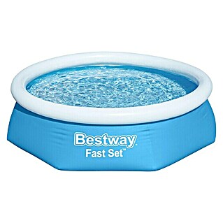 Bestway Bazen Quick-Up Fast set (Ø x V: 244 x 61 cm, Plave boje, 1.880 l)