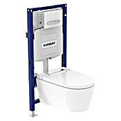 Geberit Duofix WC-Vorwandelement UP320 (2-Mengen-Spülung, 12 x 50 x 112 cm)