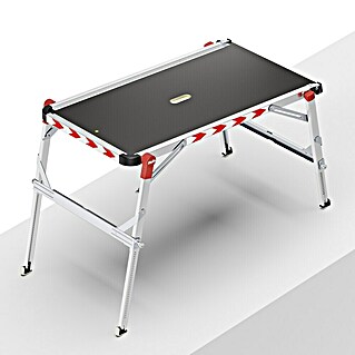 Hailo Stopni podest (Nosilnost: 160 kg, Aluminij)