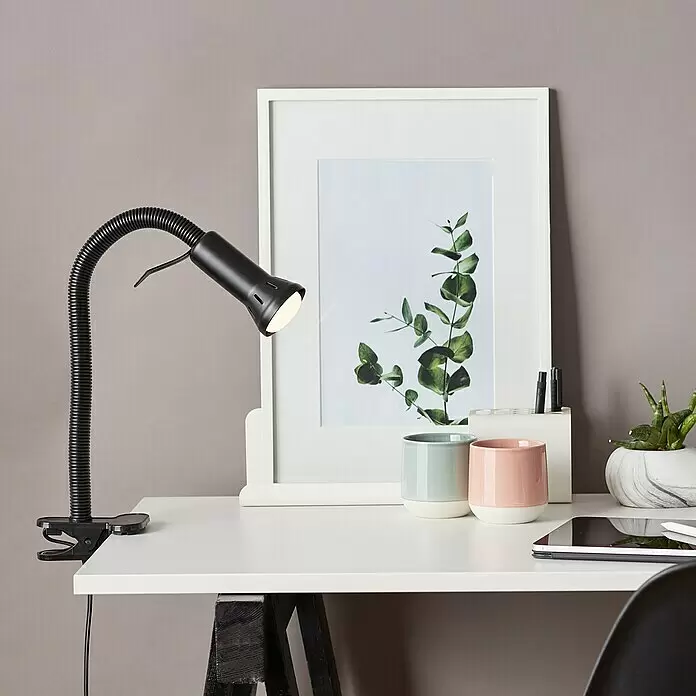 Brilliant Klemmleuchte Flex - 40 W, Farbe Gehäuse: Schwarz - Stimmungsaufnahme