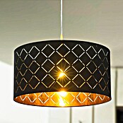 Globo Clarke Viseća svjetiljka (60 W, Crna, Visina: 140 cm)