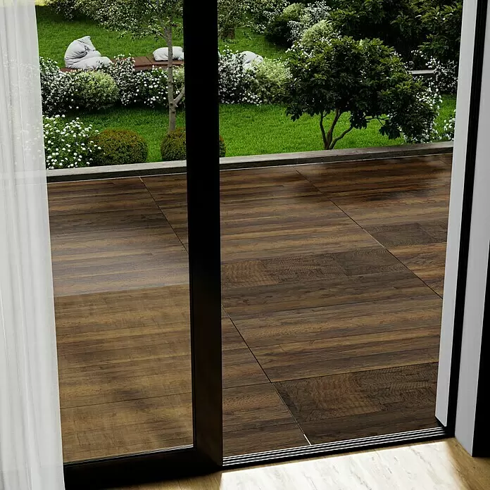 Esterno 20 T by Palazzo Terrassenfliese Harmonie - 40 x 120 x 2 cm, Zeder, Matt - Stimmungsaufnahme