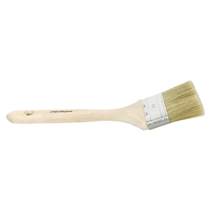 swingcolor Premium Fassadenstreicher - Breite Borsten: 70 mm, Kunststoffborsten, Naturholz
