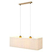 Britop Lighting Boho Pendelleuchte (40 W, L x B x H: 80 x 30 x 125 cm, Beige, Eiche, E27) | BAUHAUS