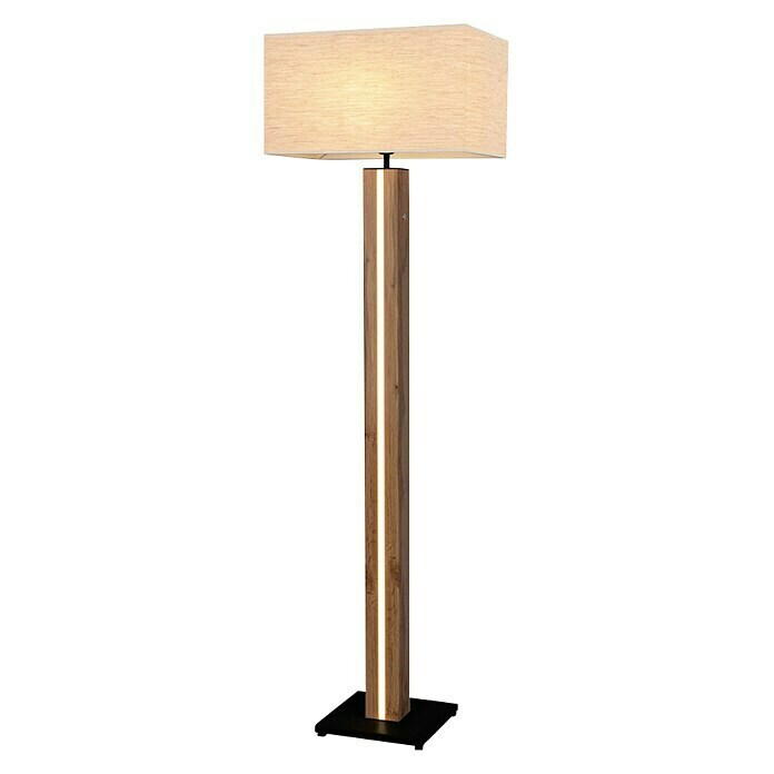 Britop Lighting Flame Stehleuchte60 W, Höhe: 155 cm, Schwarz, Beige, E27 Diagonal View