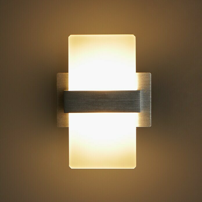 x 42 6,5 L H: B Trio cm, Leuchten x (60 LED-Deckenleuchte x W, x matt) 105 Nickel | Irvine BAUHAUS