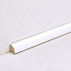 VIERTELSTAB FU05    12X12MM FOL. WEISS  2,4 M